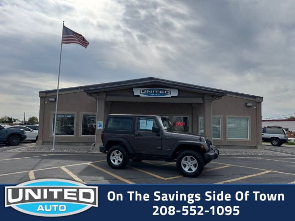 2014 Jeep Wrangler - 3/4 shot