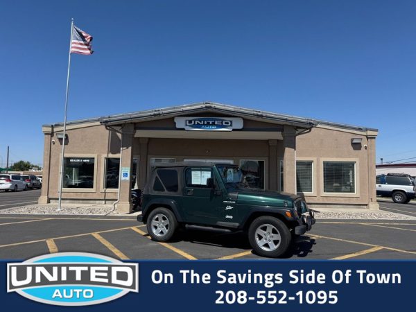 1998 Jeep Wrangler - 3/4 shot