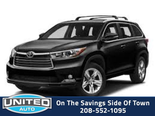 2016 Toyota Highlander - 3/4 shot