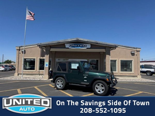 1998 Jeep Wrangler - 3/4 shot