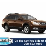 2011 Subaru Outback - 3/4 shot