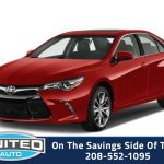 2016 Toyota Camry - 3/4 shot